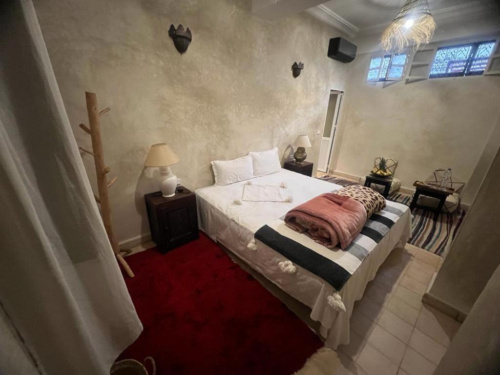 Riad La Rose Des Sables Marrakesh Exteriör bild