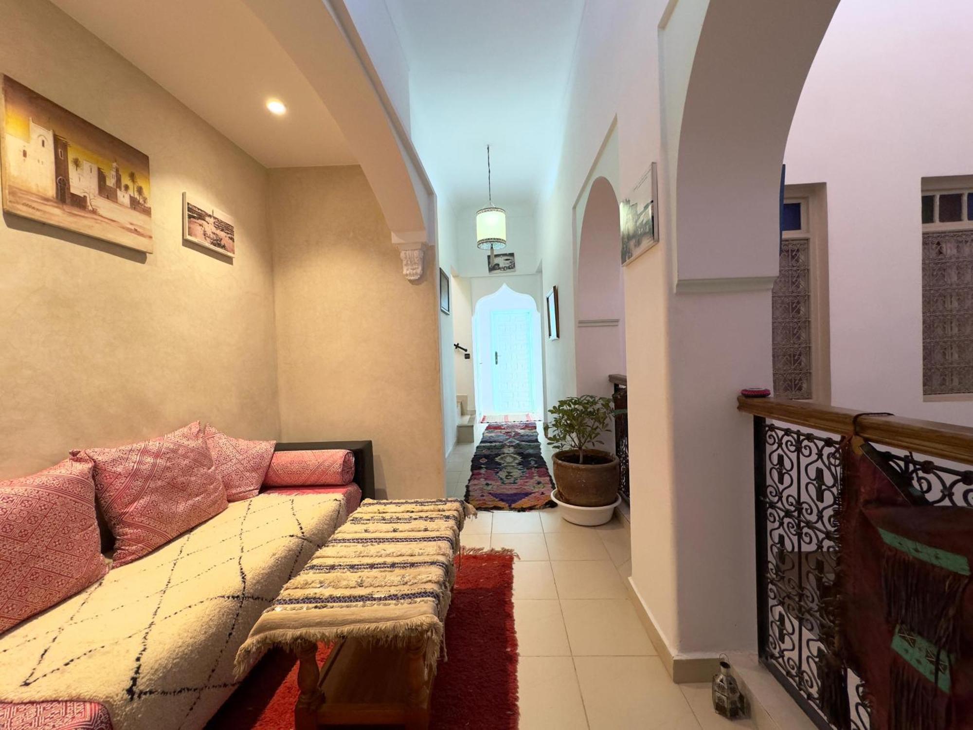 Riad La Rose Des Sables Marrakesh Exteriör bild
