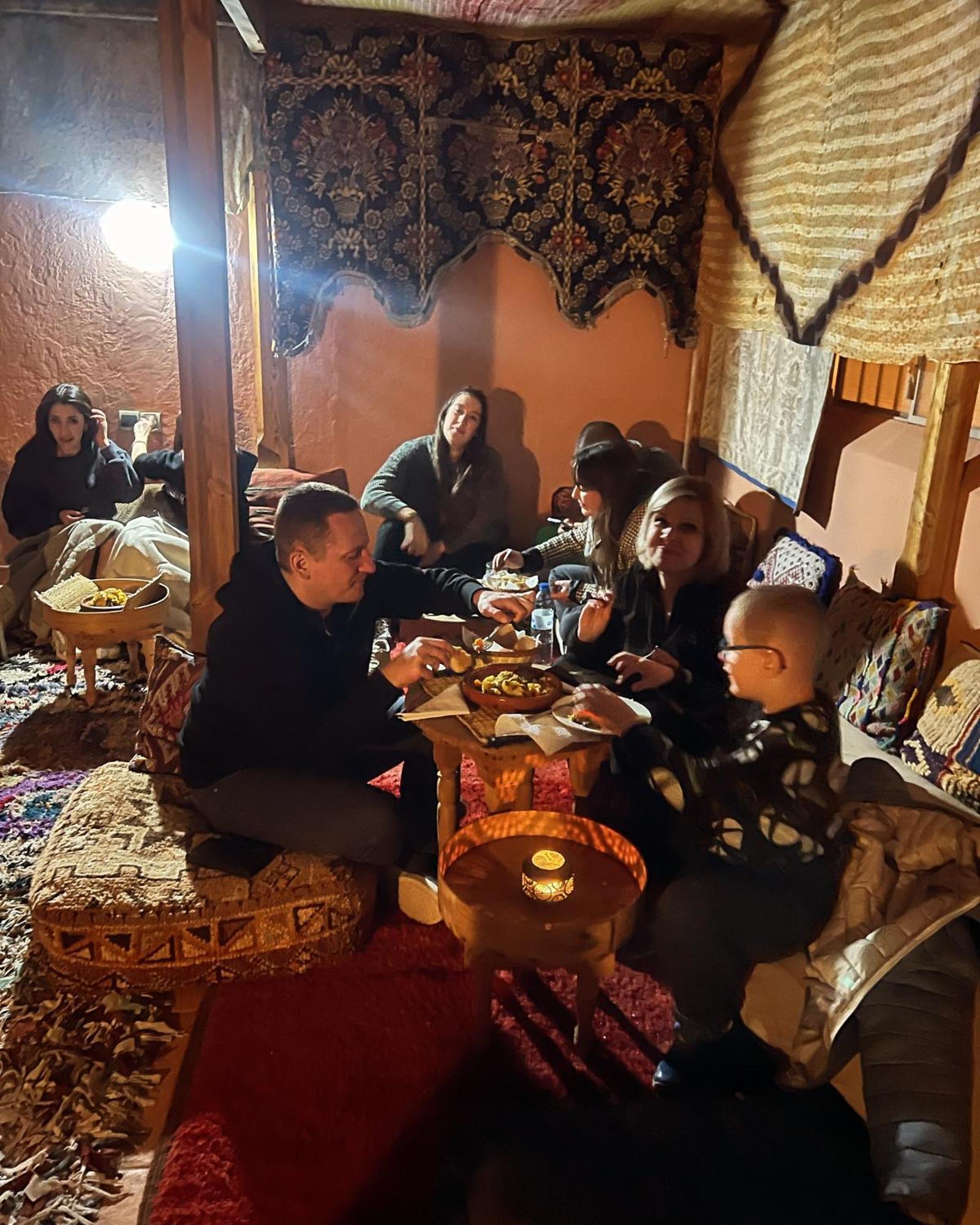 Riad La Rose Des Sables Marrakesh Exteriör bild