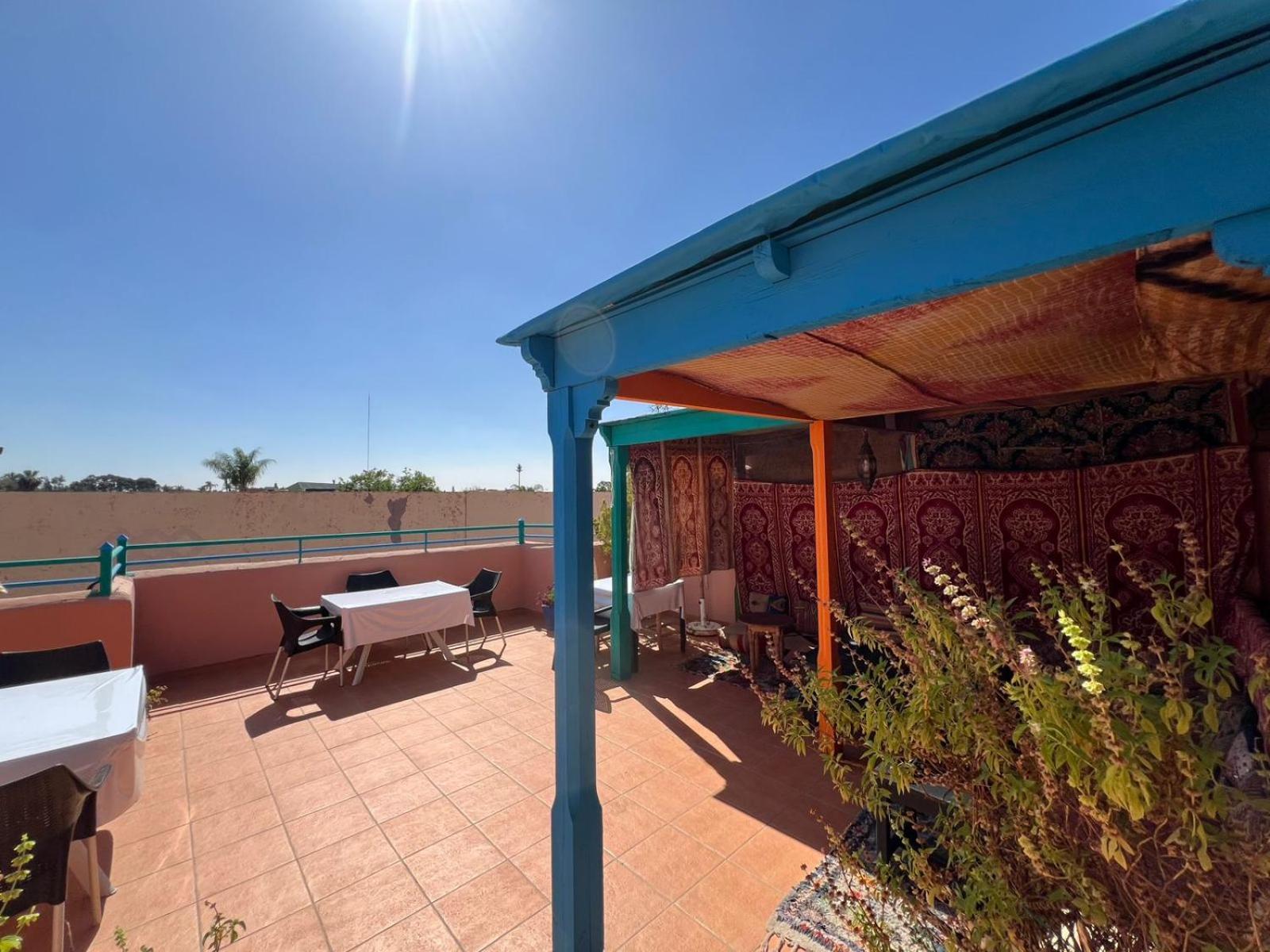 Riad La Rose Des Sables Marrakesh Exteriör bild